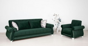 Комплект Роуз ТД 411 диван-кровать + кресло + комплект подушек в Игриме - igrim.mebel-74.com | фото