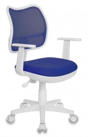 Кресло детское Бюрократ CH-W797/BL/TW-10 синий в Игриме - igrim.mebel-74.com | фото