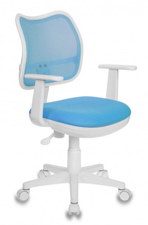 Кресло детское Бюрократ CH-W797/LB/TW-55 голубой в Игриме - igrim.mebel-74.com | фото