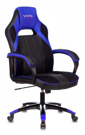 Кресло игровое Бюрократ VIKING 2 AERO BLUE черный/синий в Игриме - igrim.mebel-74.com | фото