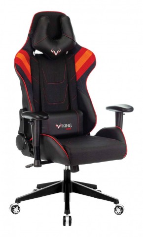 Кресло игровое Бюрократ VIKING 4 AERO RED черный/красный в Игриме - igrim.mebel-74.com | фото