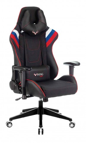 Кресло игровое Бюрократ VIKING 4 AERO RUS черный в Игриме - igrim.mebel-74.com | фото