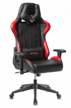 Кресло игровое Бюрократ VIKING 5 AERO RED черный/красный в Игриме - igrim.mebel-74.com | фото