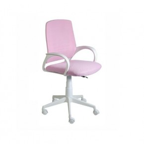 Кресло Ирис White сетка/ткань розовая в Игриме - igrim.mebel-74.com | фото