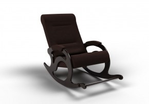 Кресло-качалка Тироль 12-Т-ГР (ткань/венге) ГРАФИТ в Игриме - igrim.mebel-74.com | фото