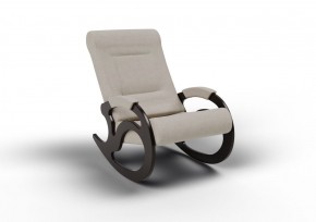 Кресло-качалка Вилла 11-Т-Ш (ткань/венге) ШОКОЛАД в Игриме - igrim.mebel-74.com | фото