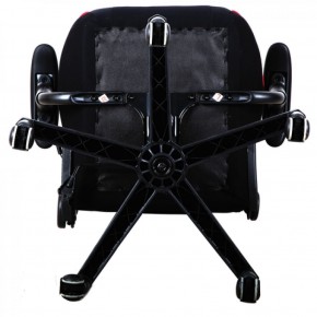 Кресло компьютерное BRABIX GT Racer GM-101 + подушка (ткань) черное/красное (531820) в Игриме - igrim.mebel-74.com | фото