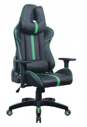 Кресло компьютерное BRABIX "GT Carbon GM-120" (черное/зеленое) 531929 в Игриме - igrim.mebel-74.com | фото