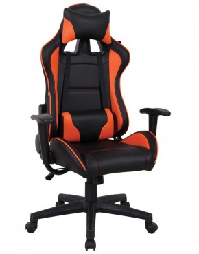 Кресло компьютерное BRABIX "GT Racer GM-100" (черное/оранжевое) 531925 в Игриме - igrim.mebel-74.com | фото