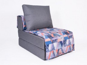 Кресло-кровать бескаркасное Харви (серый-сноу деним) в Игриме - igrim.mebel-74.com | фото