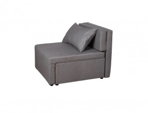 Кресло-кровать Милена (серый) Велюр в Игриме - igrim.mebel-74.com | фото