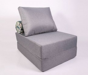 Кресло-кровать-пуф бескаркасное Прайм (Серый) в Игриме - igrim.mebel-74.com | фото