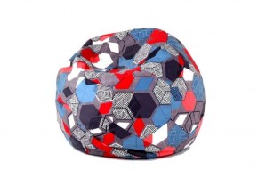 Кресло-мешок Мяч M (Geometry Slate) в Игриме - igrim.mebel-74.com | фото