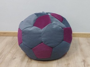 Кресло-мешок Мяч S (Shaggy Grafit-Shaggy Wine) в Игриме - igrim.mebel-74.com | фото