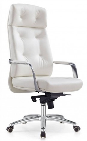 Кресло руководителя Бюрократ _DAO/WHITE белый в Игриме - igrim.mebel-74.com | фото