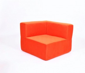 Кресло-угловое-модуль бескаркасное Тетрис 30 (Оранжевый) в Игриме - igrim.mebel-74.com | фото