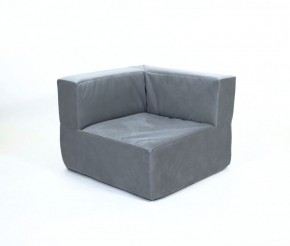 Кресло-угловое-модуль бескаркасное Тетрис 30 (Серый) в Игриме - igrim.mebel-74.com | фото