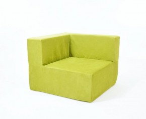 Кресло-угловое-модуль бескаркасное Тетрис 30 (Зеленый) в Игриме - igrim.mebel-74.com | фото