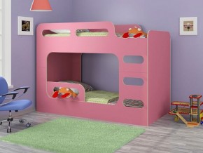 Кровать двухъярусная Дельта-Макс-20.03 Розовый в Игриме - igrim.mebel-74.com | фото