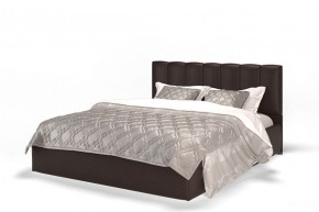 Кровать Элен 1600 + основание с ПМ (Лесмо brown) коричневый в Игриме - igrim.mebel-74.com | фото
