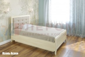 Кровать КР-1031 с мягким изголовьем в Игриме - igrim.mebel-74.com | фото