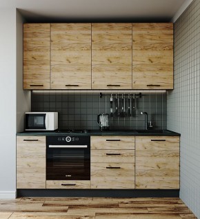 Кухонный гарнитур Крафт 2200 (Стол. 26мм) в Игриме - igrim.mebel-74.com | фото