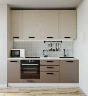 Кухонный гарнитур Латте 2200 (Стол. 26мм) в Игриме - igrim.mebel-74.com | фото