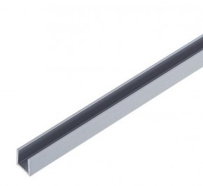 Планка торцевая "П" 4 мм для стеновой панели (алюминий) в Игриме - igrim.mebel-74.com | фото